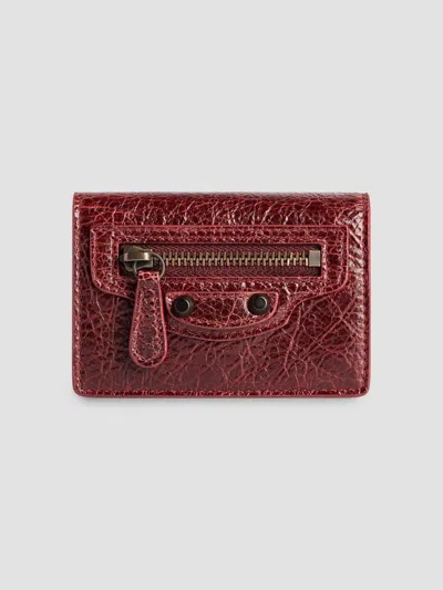 Balenciaga Women's Le City Mini Wallet In Red