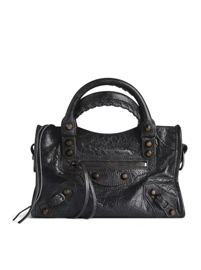 Balenciaga Le City Mini Tote Bag In Black