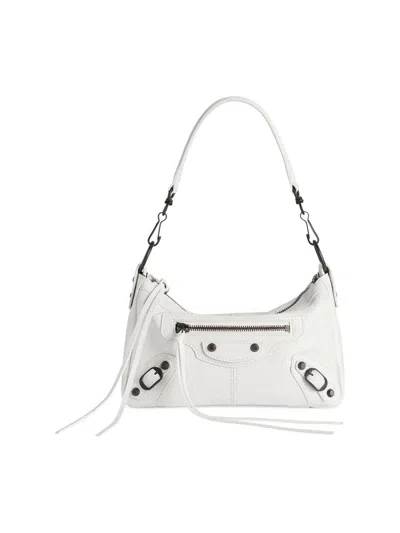 Balenciaga Women's Le City Moto Crossbody Bag In Orange