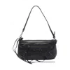 Balenciaga Women Le City Pouch On Strap In Black
