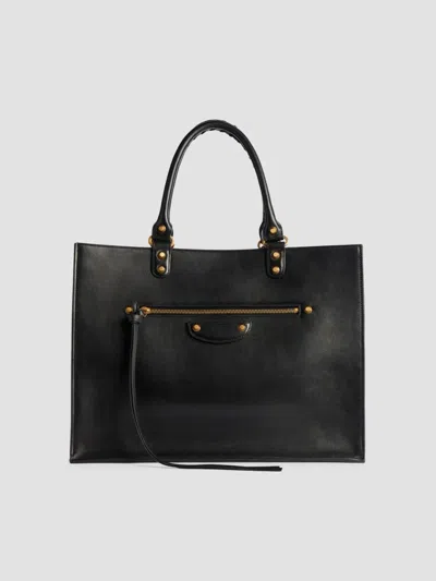 Balenciaga Women's Le City Sleek Large Tote Bag In Black