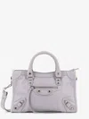 Balenciaga Women Le City Small Leather Shoulder Bag In Pink