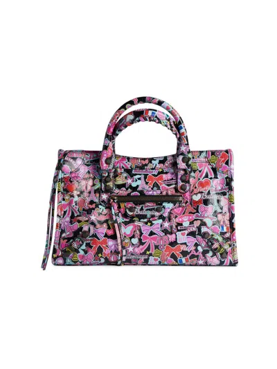 Balenciaga Women's Le City Top Handle Bag In Multi