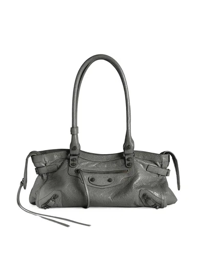 Balenciaga Le City East West In Gray