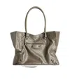 Balenciaga Women's Le City Tote Bag Medium In Army Green In Green