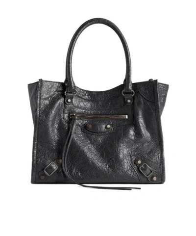Balenciaga Women's Le City Tote Bag Mini In Black