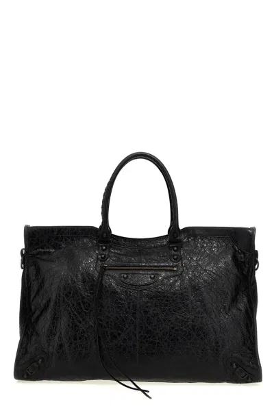 Balenciaga Women 'le City' Travel Bag In Black