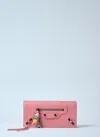 Balenciaga Women Le City Wallet In Pink
