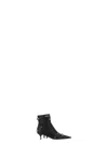 Balenciaga Cagole 50 Ankle Boots In Lamb Leather
