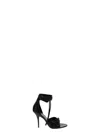 Balenciaga Cagole Leather Sandals Embossed Design