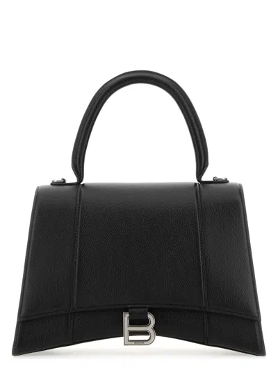 BALENCIAGA WOMEN'S LEATHER HOURGLASS HANDBAG