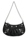 Balenciaga Borsa Le Cagole Mini Con Catena Da Donna In Nero In Black