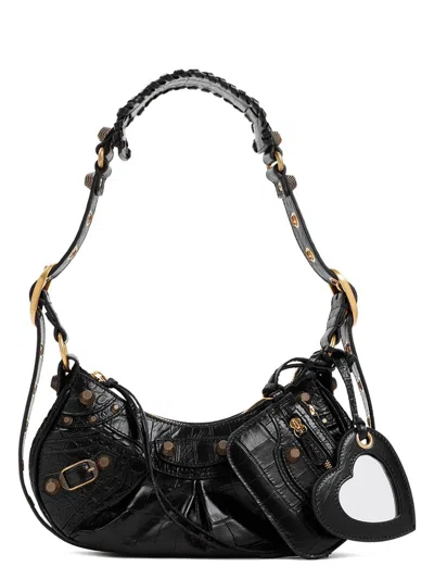 Balenciaga Women's Leather Le Cagole Xs Shoulder Bag