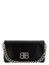 Balenciaga Medium Bb Soft Flap Leather Shoulder Bag