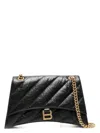 Balenciaga Crush Medium Quilted Leather Shoulder Bag