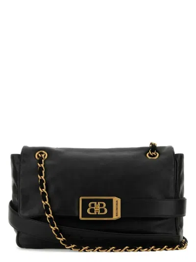 BALENCIAGA WOMEN'S LEATHER MEDIUM MODU SHOULDER BAG