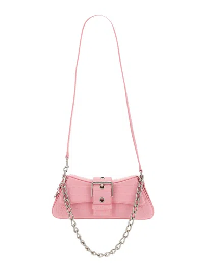 Balenciaga Women Lindsay Shoulder Bag In Pink