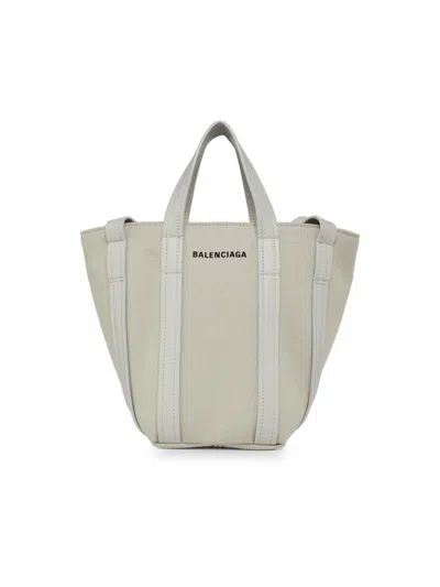 Balenciaga Women's Logo Cotton Tote Bag