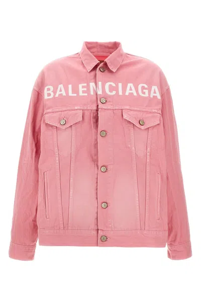 BALENCIAGA BALENCIAGA WOMEN LOGO EMBROIDERY JACKET
