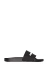 Balenciaga Logo-embossed Rubber Slides