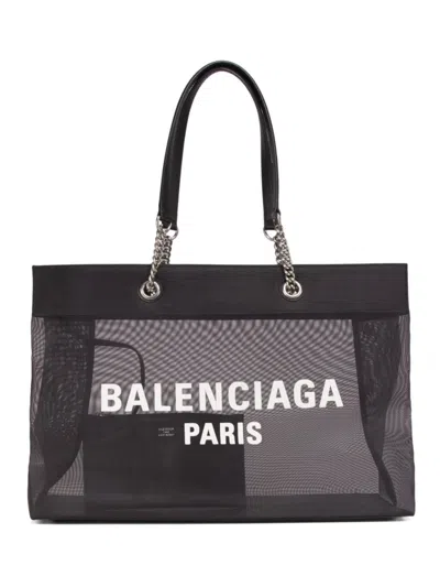 Balenciaga Women's Logo Tote Bag In Multi