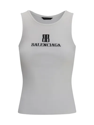 BALENCIAGA BALENCIAGA WOMEN LOGOED TOP