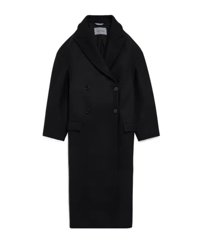 Balenciaga Women's Maxi Stola Coat In Black