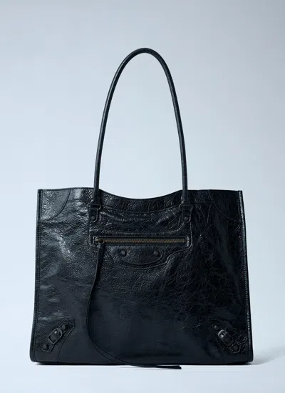 Balenciaga Women Medium Le City Tote Bag In Black