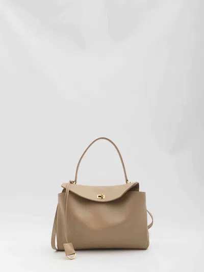 Balenciaga Medium Rodeo Bag In Beige
