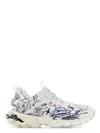 Balenciaga Mesh And Rubber Track Sneakers With Chunky Sole