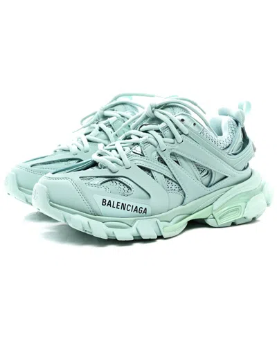 Balenciaga Women's Mesh Metallic Monochrome Track Sneaker (authentic Pre-  Loved) In Green