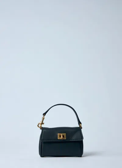 Balenciaga Women Micro Rodeo Handbag In Black