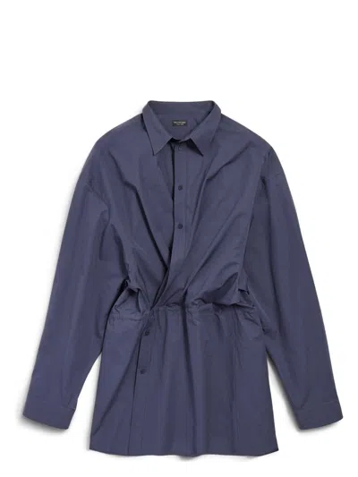 BALENCIAGA WOMEN'S MINI SHIRT DRESS