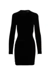 Balenciaga Mini Dress In Black