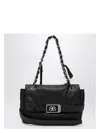 Balenciaga Black Modu Flap Medium Chain Bag