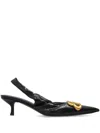 Balenciaga Monaco 50mm Slingback Pumps