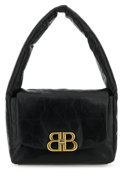 Balenciaga Women Monaco Sling Bag S In Black