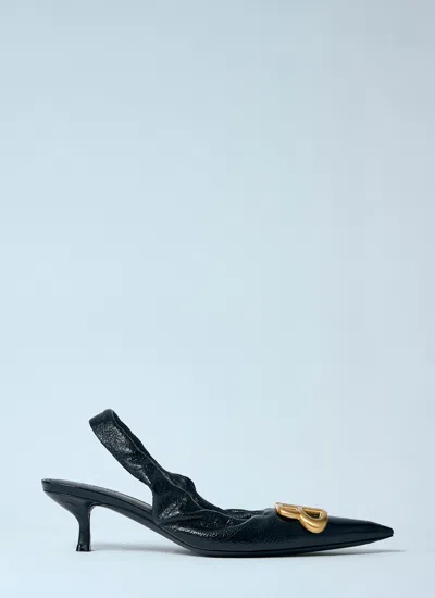 Balenciaga Women Monaco Slingback Heels