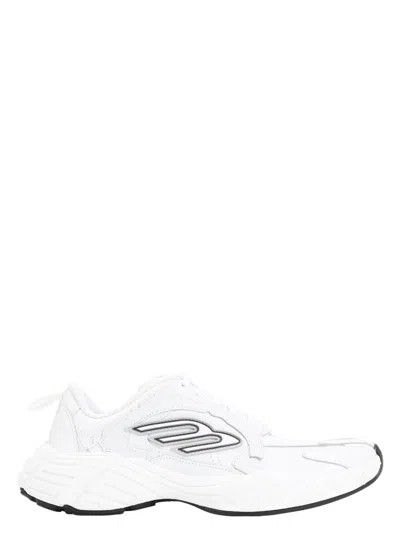 BALENCIAGA WOMEN'S MONDAY COWSKIN AND POLYESTER SNEAKERS