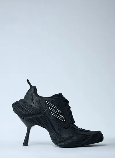 Balenciaga Women Monday Sneaker Heels In Black