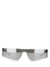 Balenciaga Women Mono Rectangle Sunglasses In Gray