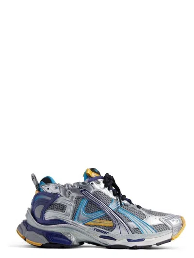 Balenciaga Women's Multicolor Mesh And Rubber Runner Sneakers | Size 45 | 772774w3rmu Color 1474