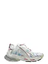Balenciaga Sneaker Runner White Blue Pink Brown