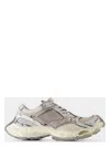 Balenciaga Multicolor Synthetic Leather And Mesh Stapler Sneakers