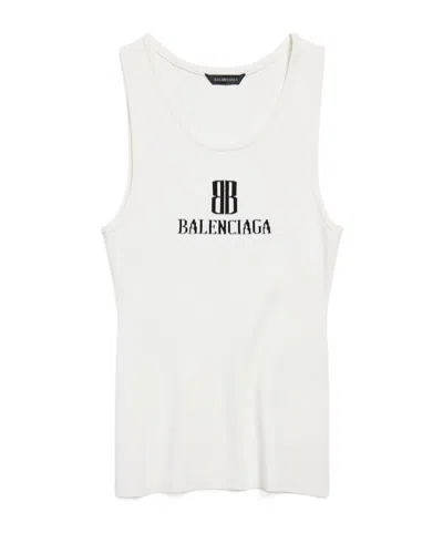 BALENCIAGA BALENCIAGA NANO BB TANK TOP
