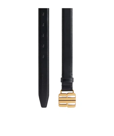Balenciaga Women's Nano Belt  In Black