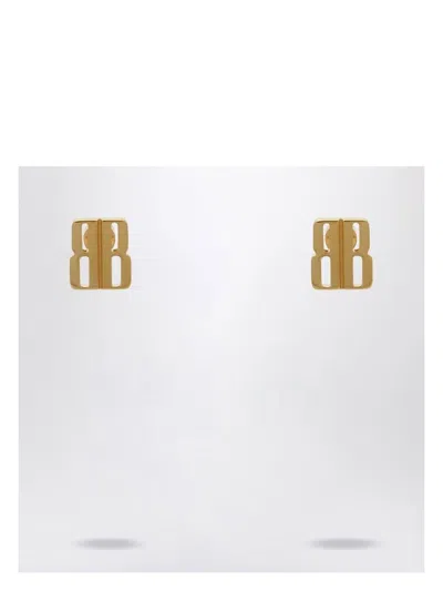 Balenciaga Women's Nano Xs Gold Stud Earrings