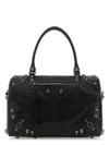 Balenciaga Black Nappa Leather Le Cagole Shopping Bag In Black