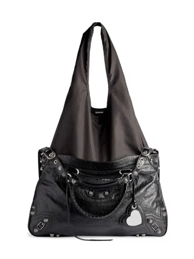 Balenciaga Neo Cagole Xl Plus Tote Bag For Women In Black