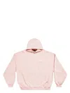 Balenciaga Nude Hoodie White Red Logo